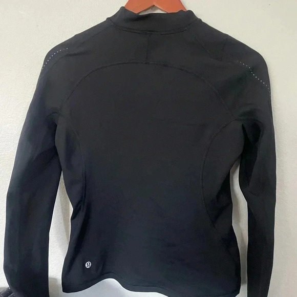 Lululemon chase the‎ chill long sleeve black sweatshirt size 6 - Picture 3 of 5